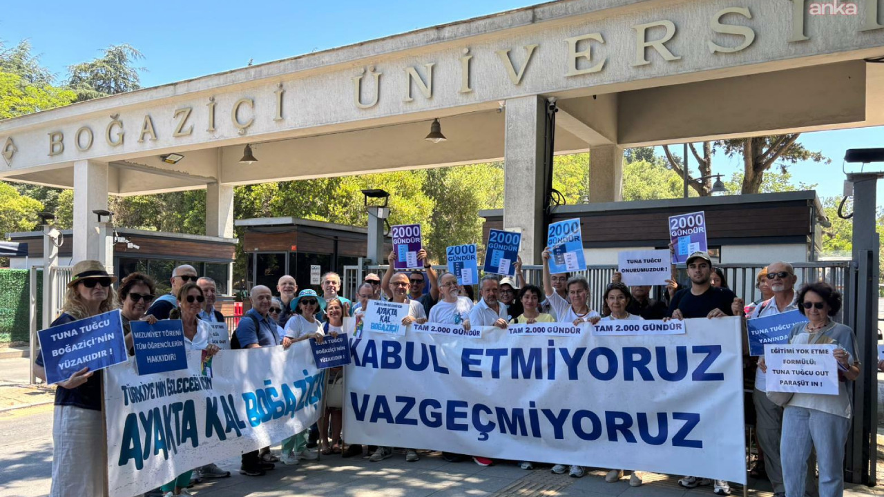 Boğaziçi’nde kayyuma karşı 2000 günlük nöbet