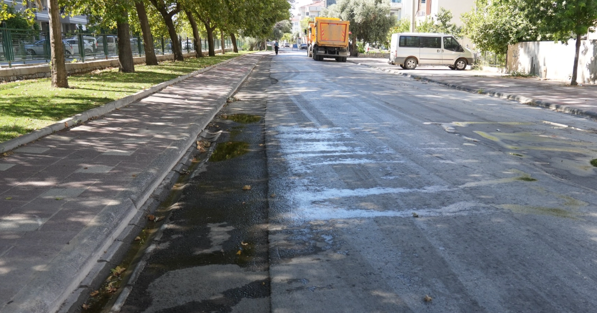 Muğla Milas’ta Ahmet Yesevi Caddesi yenileniyor Img